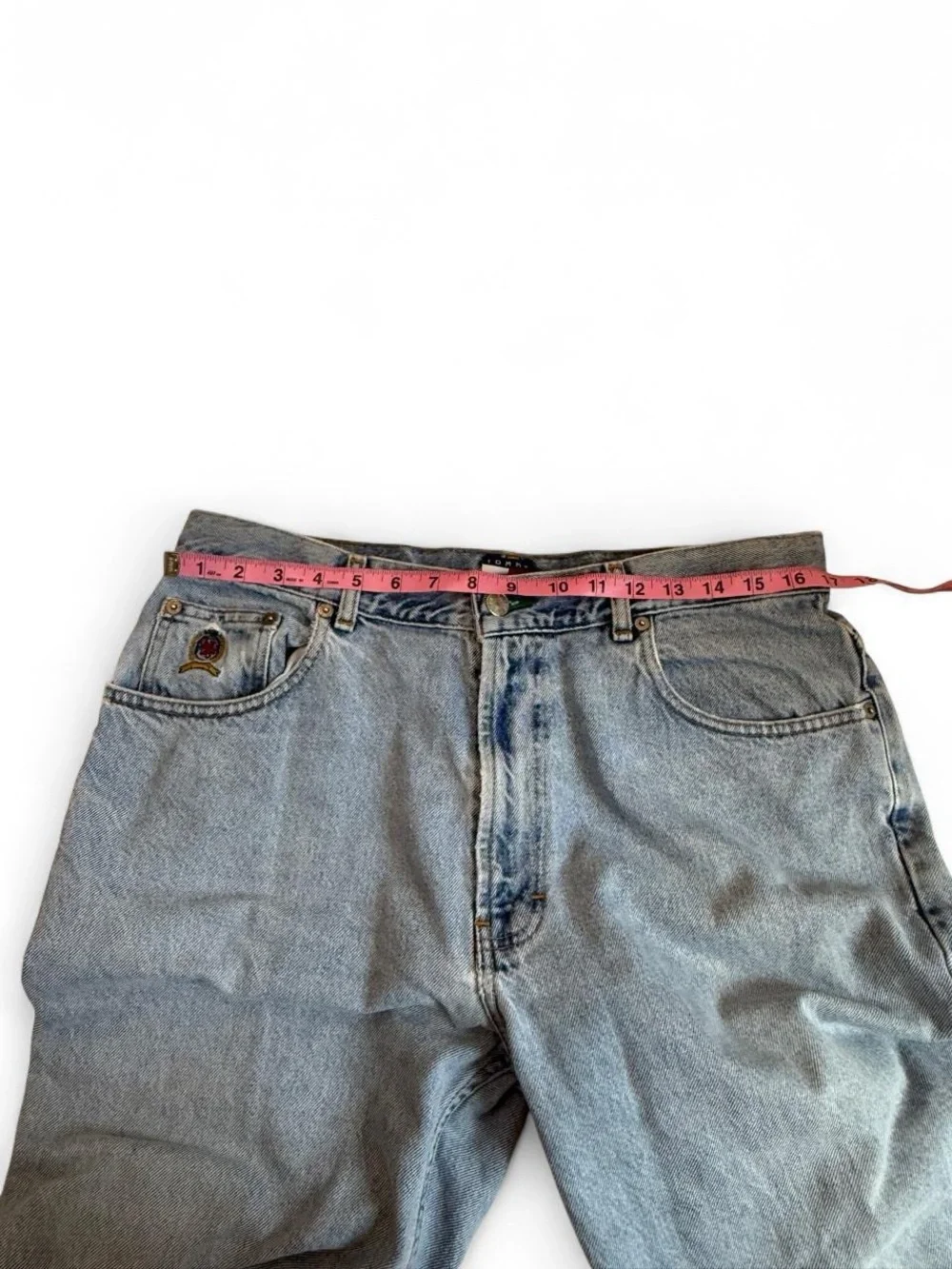 Vintage 90s Tommy Hilfiger Light Wash Jeans